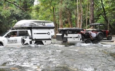 What makes a camper trailer off-road ready?